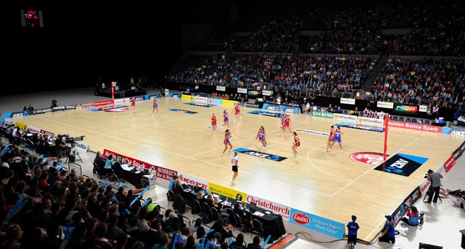 Netball at Spark Arena