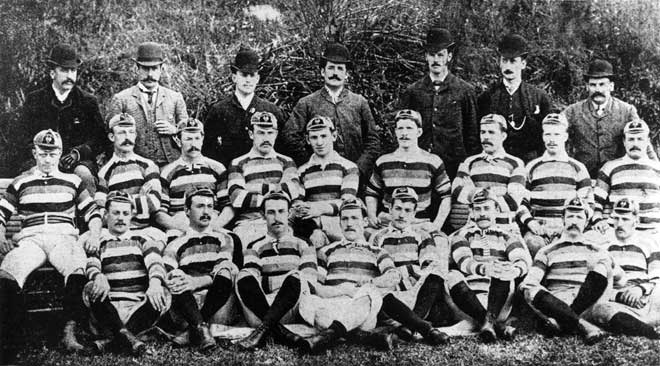 British rugby team, 1888