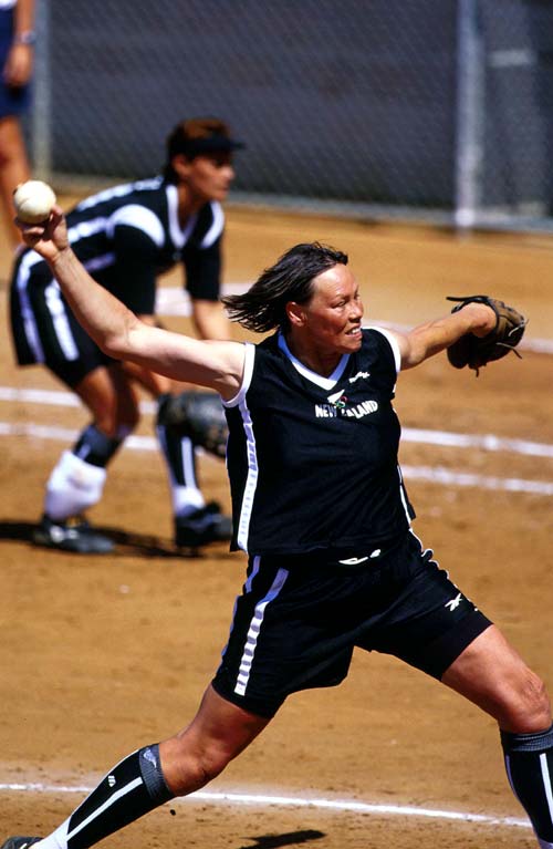 Gina Weber, pitcher
