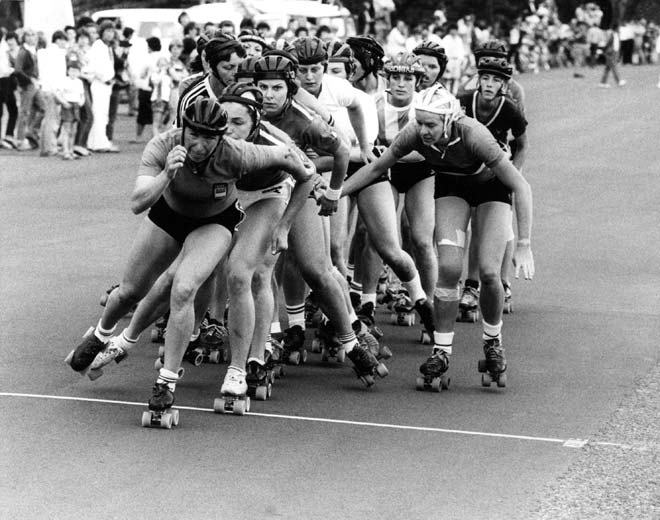 World speed roller skating championships, Masterton, 1980