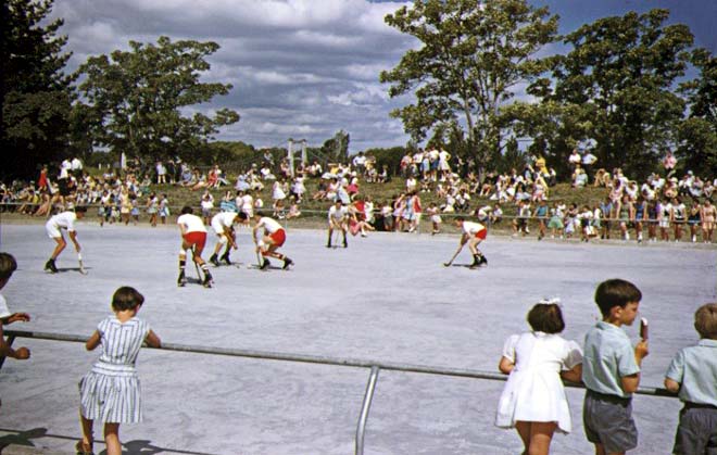 Roller hockey, Masterton rink, 1959