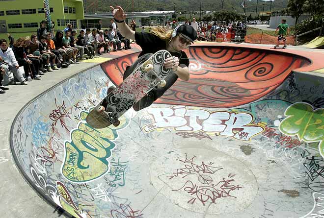 Skateboard park, Porirua, 2008