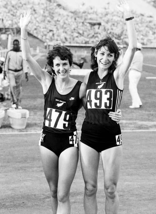 Anne Audain and Lorraine Moller, 1982