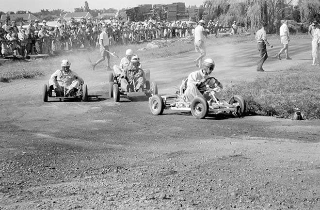 Go-kart racing, Nelson, 1962