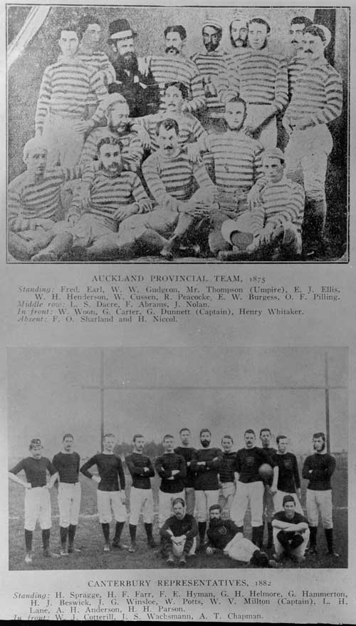 Auckland provincial team, 1875