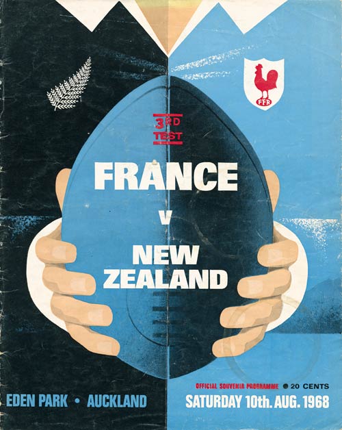 France versus New Zealand, 1968