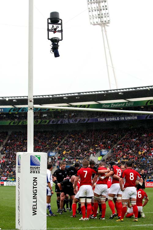 Spider-cam at the 2011 Rugby World Cup