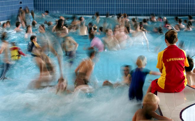 Wave pool, 2005