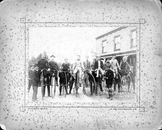 Club road race, 1887