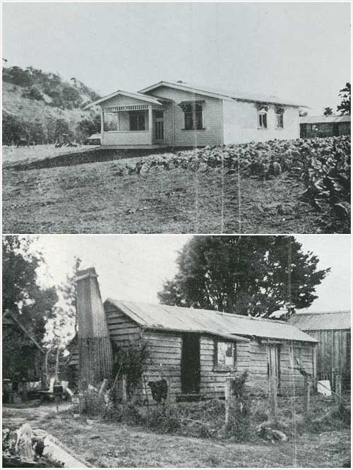 House built for a Māori farmer