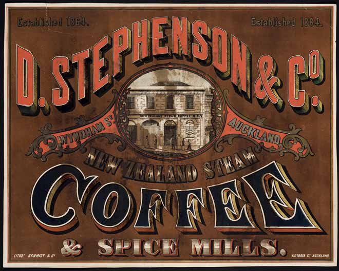 Coffee advertisement, early 1900s
