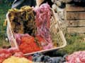 From wool to woven: dyeing wool