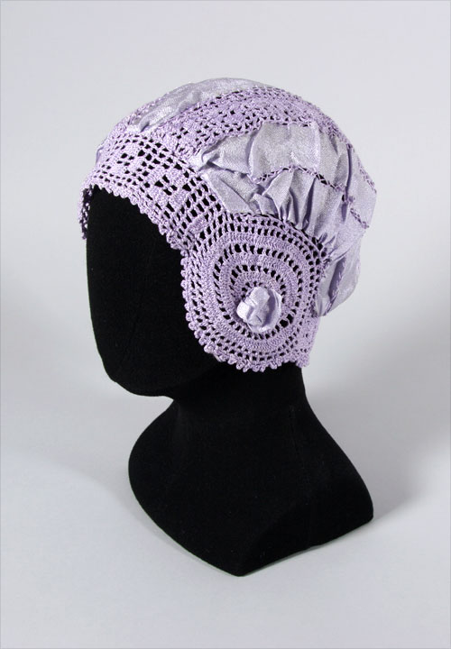 Loops and knots: crocheted nightcap