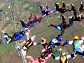 Skydiving record breaker