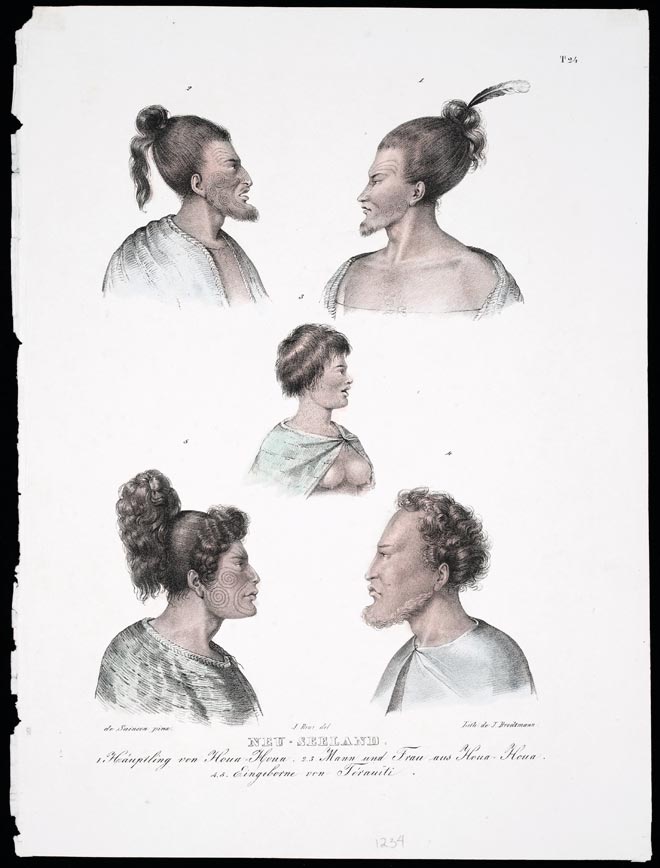 Māori hairstyles, 1826