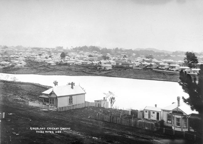 Kingsland cricket ground, 1907