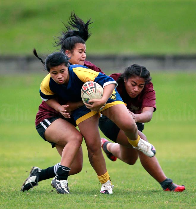 Girls' rugby game