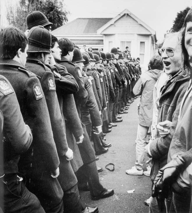 Springbok tour protesters, 1981