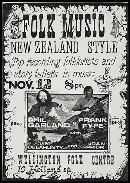 Folk music New Zealand style, 1980