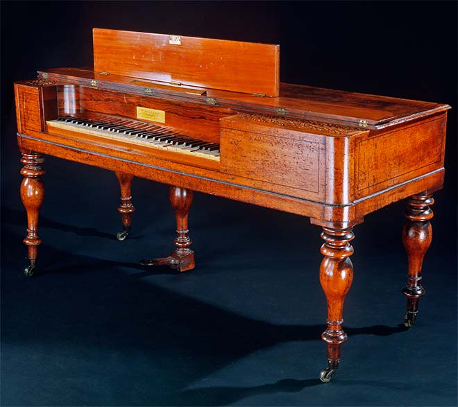 New Zealand's first piano