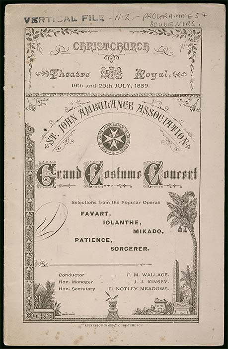 Grand Costume Concert, 1889