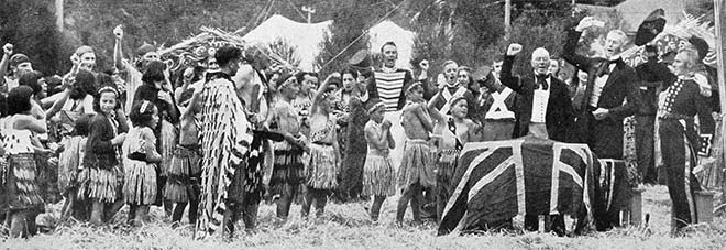 Re-enactment at Akaroa, April 1940