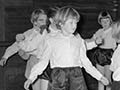 Teaching dance, 1957