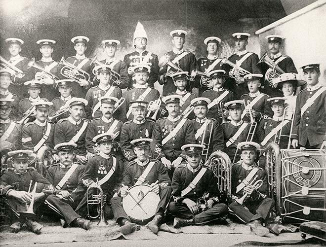 Ashburton Temperance Band, around 1910