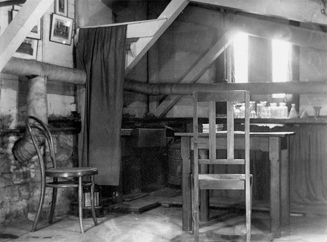 Rutherford's basement 'laboratory', Canterbury College