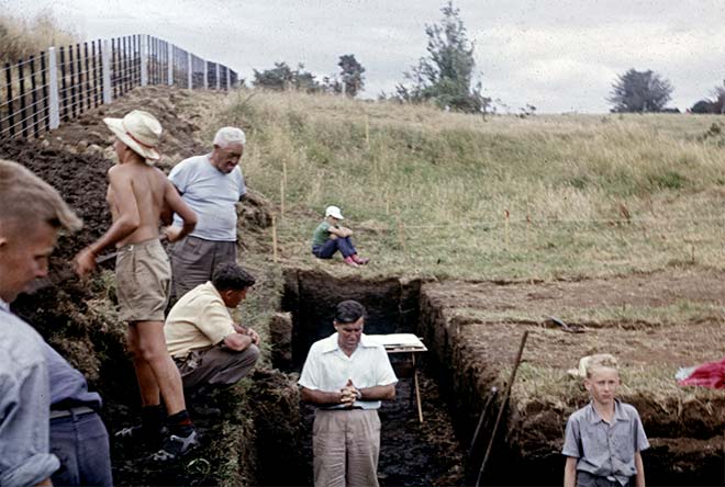 Olsson Swamp dig, 1960