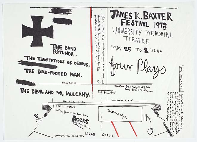 James K. Baxter festival, 1973