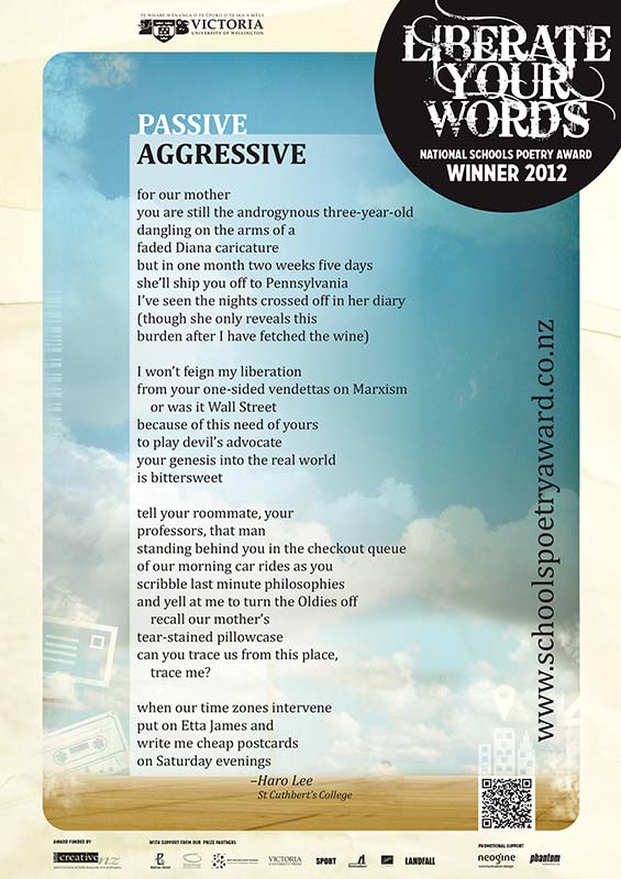 Award-winning poem by Haro Lee