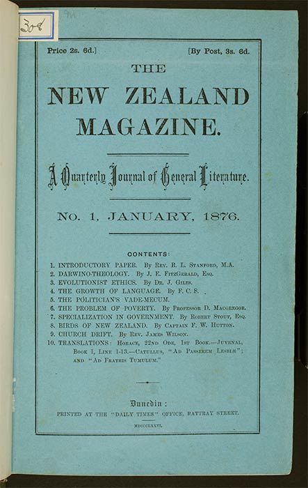 The New Zealand Magazine 