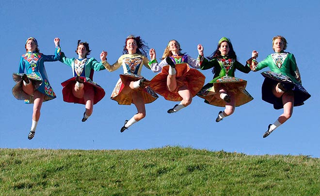 Irish dancers, 2000