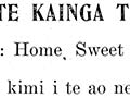 'Te kāinga tupu'