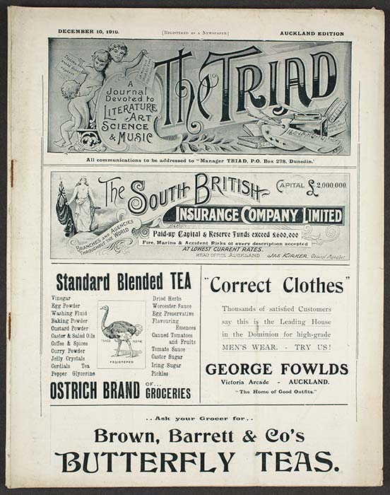 Triad magazine cover