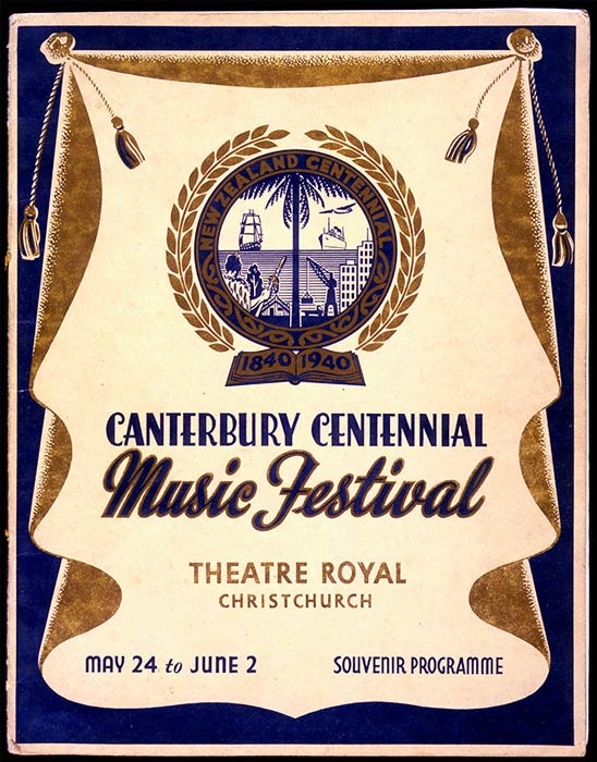 Canterbury Centennial Music Festival, 1940
