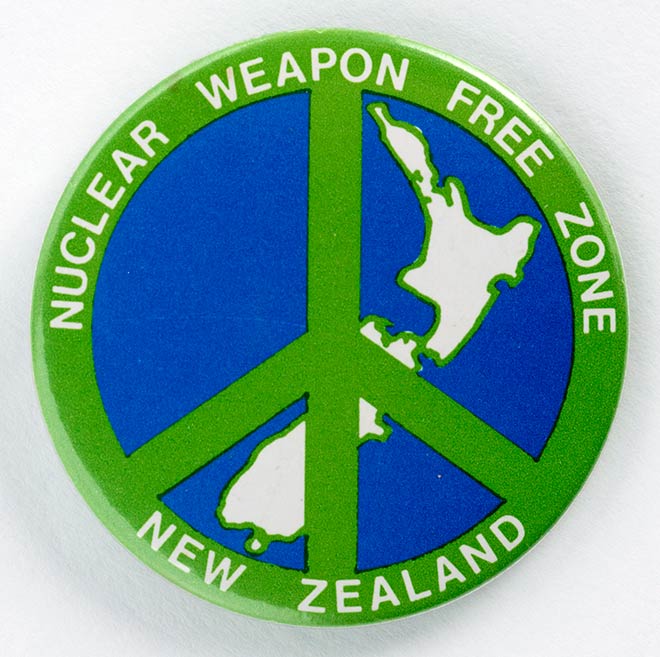 Nuclear-free New Zealand badge