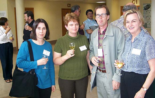 Early Te Ara staff, 2002