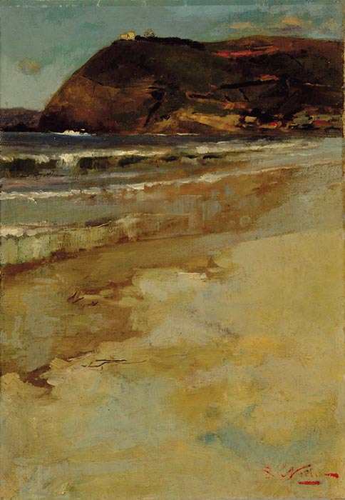 Girolamo Nerli, 'St Clair beach'