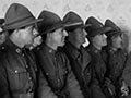First World War soldiers at a literary appreciation class