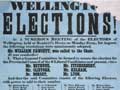 Election poster, 1853