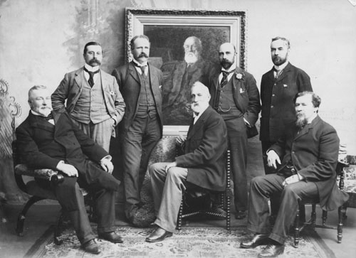 The New Zealand Academy of Fine Arts Council, about 1897