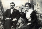 Edmund Anscombe and his wife