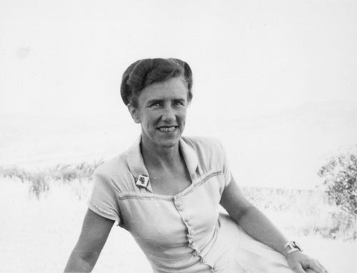 Joan Cochran, about 1955