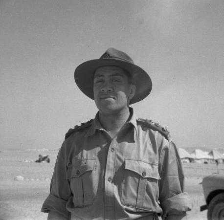 Wiremu Te Tau Huata in Egypt, 21 August 1943