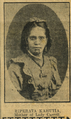 Te Aitanga-a-Māhaki leader Riperata Kahutia, who fought to protect and consolidate the lands of her people