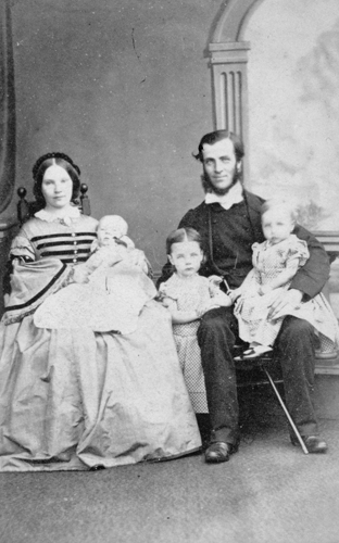 James MacGregor and family in 1862