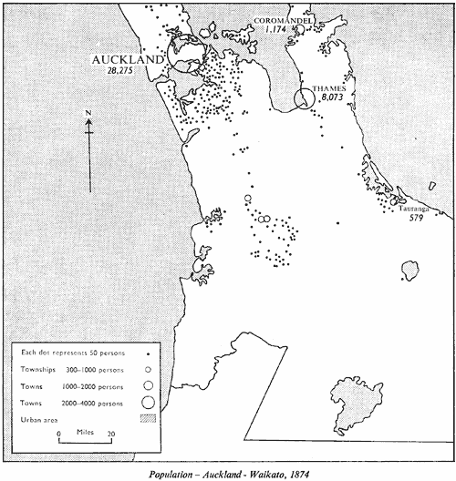 Population–Auckland–Waikato, 1874