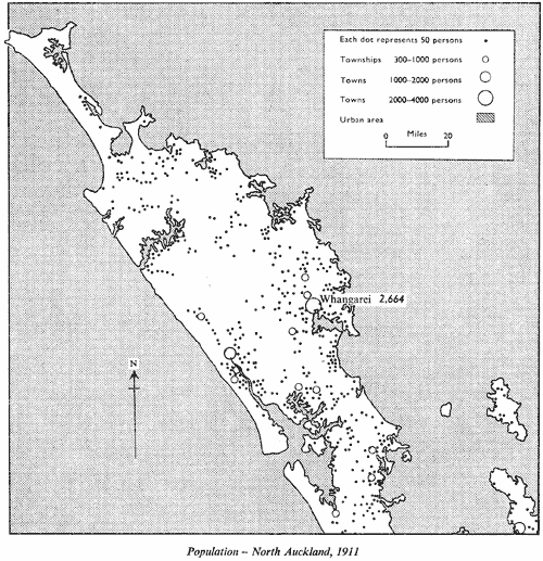 Population–North Auckland, 1911